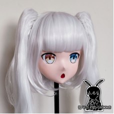 (RB355)Customize Full Head Quality Handmade Female/Girl Resin Japanese Anime Cartoon Character Kig Cosplay Kigurumi Mask